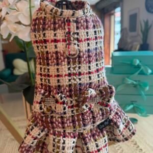 Bat-Jacket Ruffle Tweed Lilás