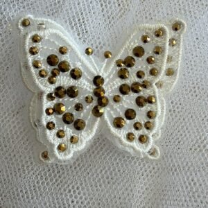 Big Gold Butterfly Clip Bijoux