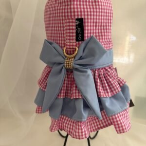 Bat-Jacket Ruffle Vichy